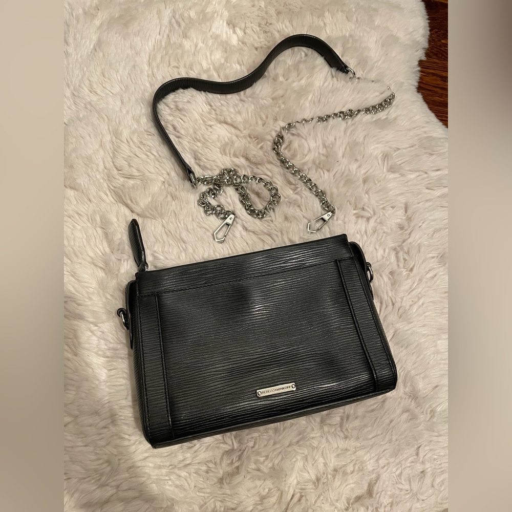 Rebecca Minkoff Black Leather Crossbody bag